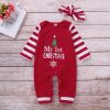 Newborn Baby Christmas Letter Clothes