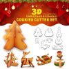 Christmas 3D Cookie Mold Set